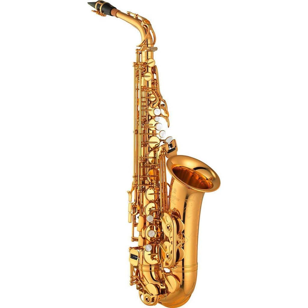 Yamaha YAS-875EXII Custom Professional Alto Saxophone - Gold Lacquer - Irvine Art And Music