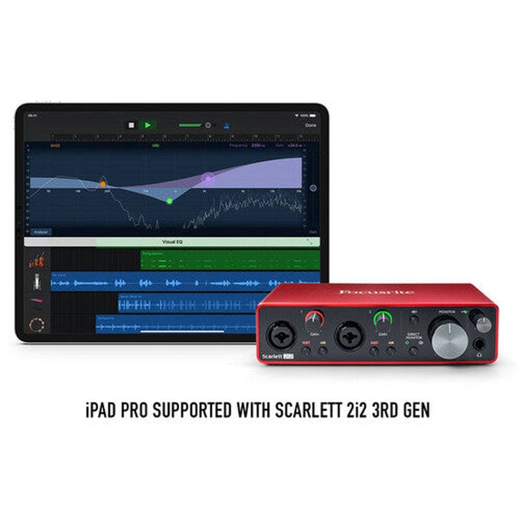 The Music Shop - Focusrite Scarlett 2i2 2x2 USB Audio Interface (3rd  Generation)