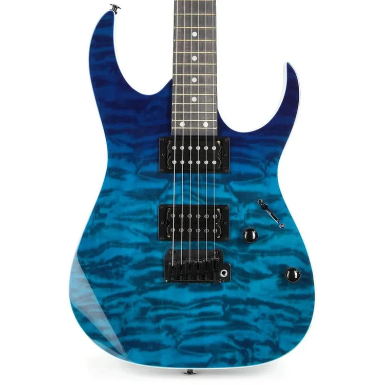 Ibanez GIO GRG120QASP Electric Guitar - Blue Gradiation