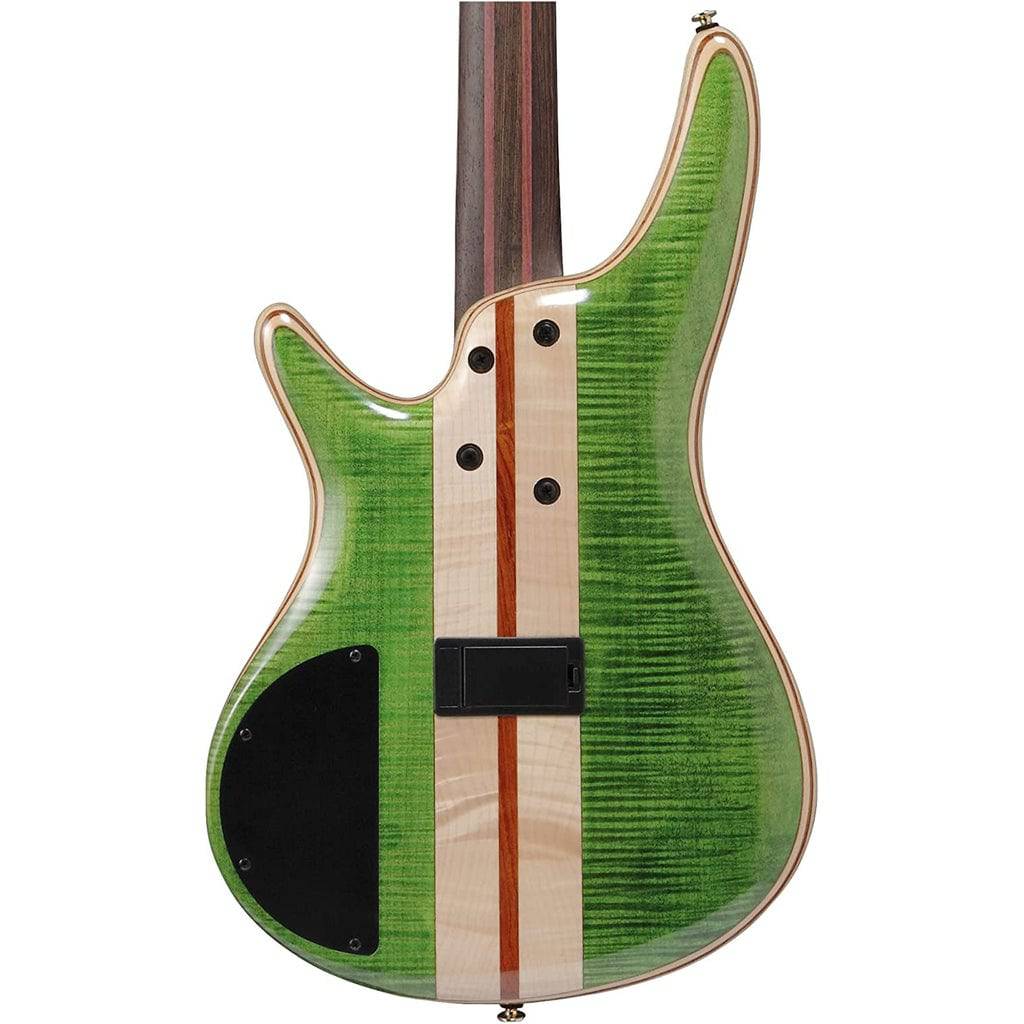 Ibanez Premium SR4FMDX 4-string Bass Guitar - Emerald Green Low Gloss