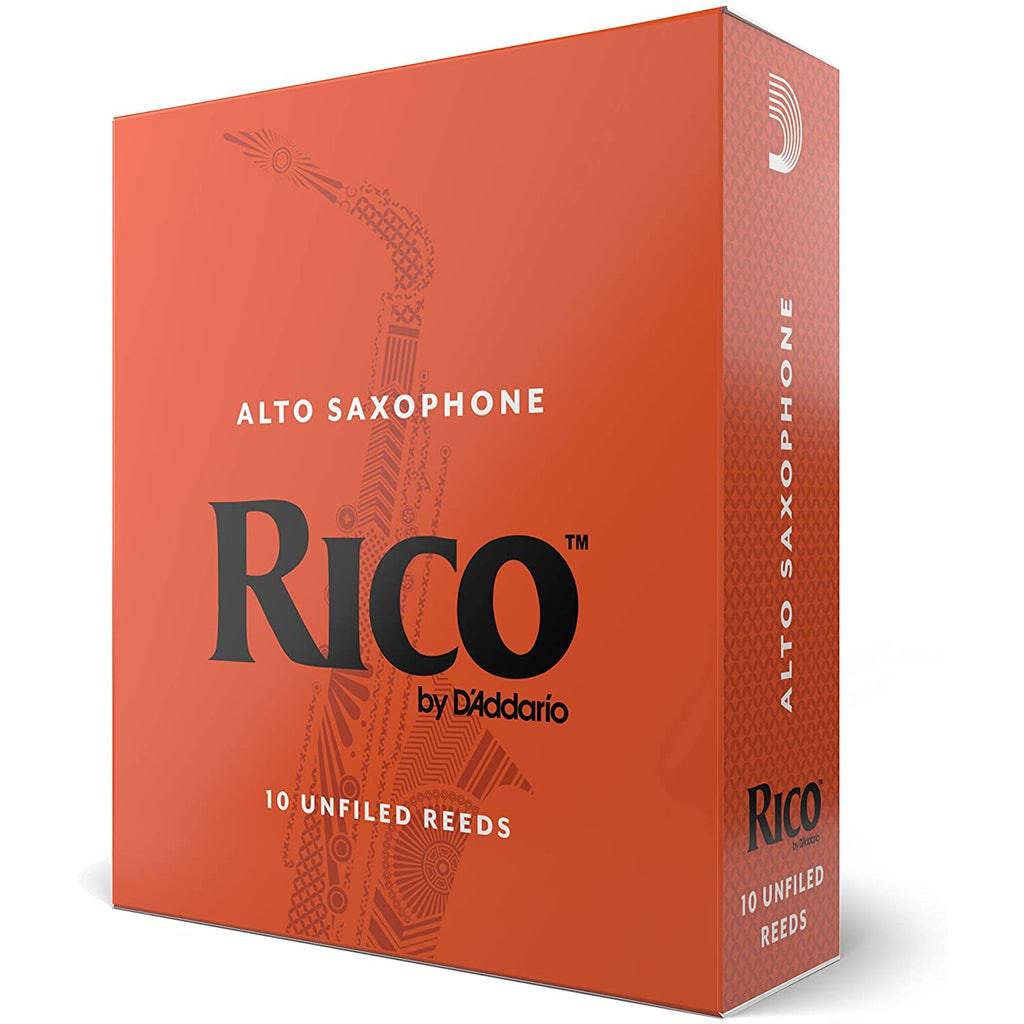 D'Addario Rico Saxophone Reeds - 10 pack
