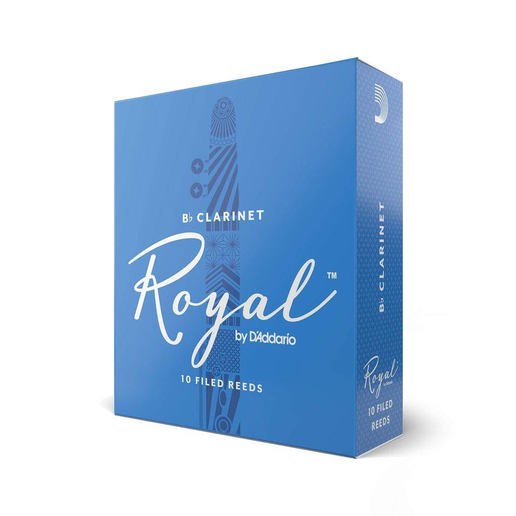 D'Addario Rico Royal Clarinet Reeds -10 Pack - Irvine Art And Music