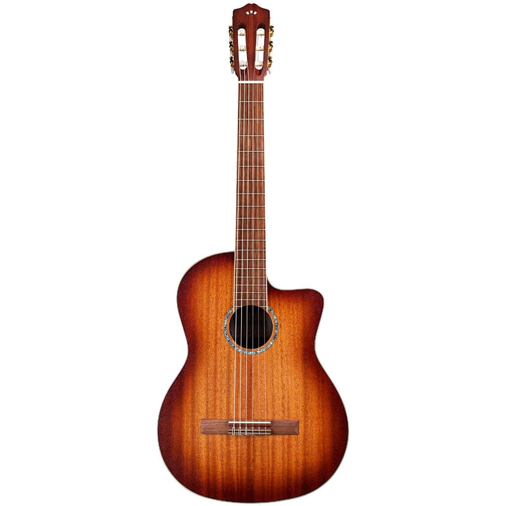 Cordoba C4-CE Nylon String Acoustic-Electric Classical Guitar - Edgeburst