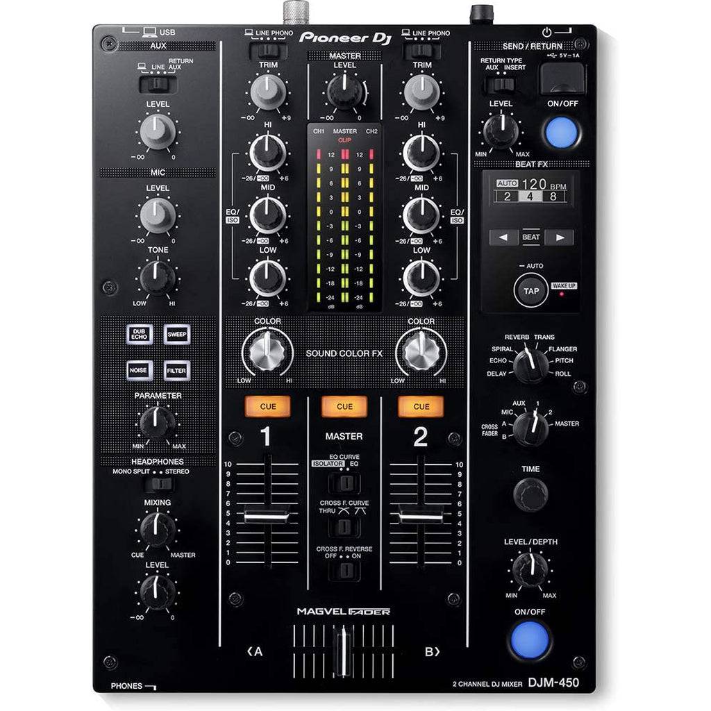 Pioneer DJ DJM-450 2-channel DJ Mixer