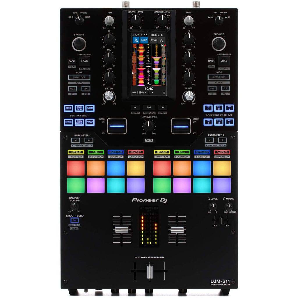 Pioneer DJ DJM-S11 2-channel DJ Mixer for Serato DJ