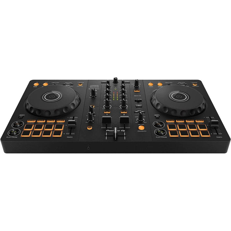 Pioneer DJ DDJ-FLX4 2-deck Rekordbox and Serato DJ Controller - Black