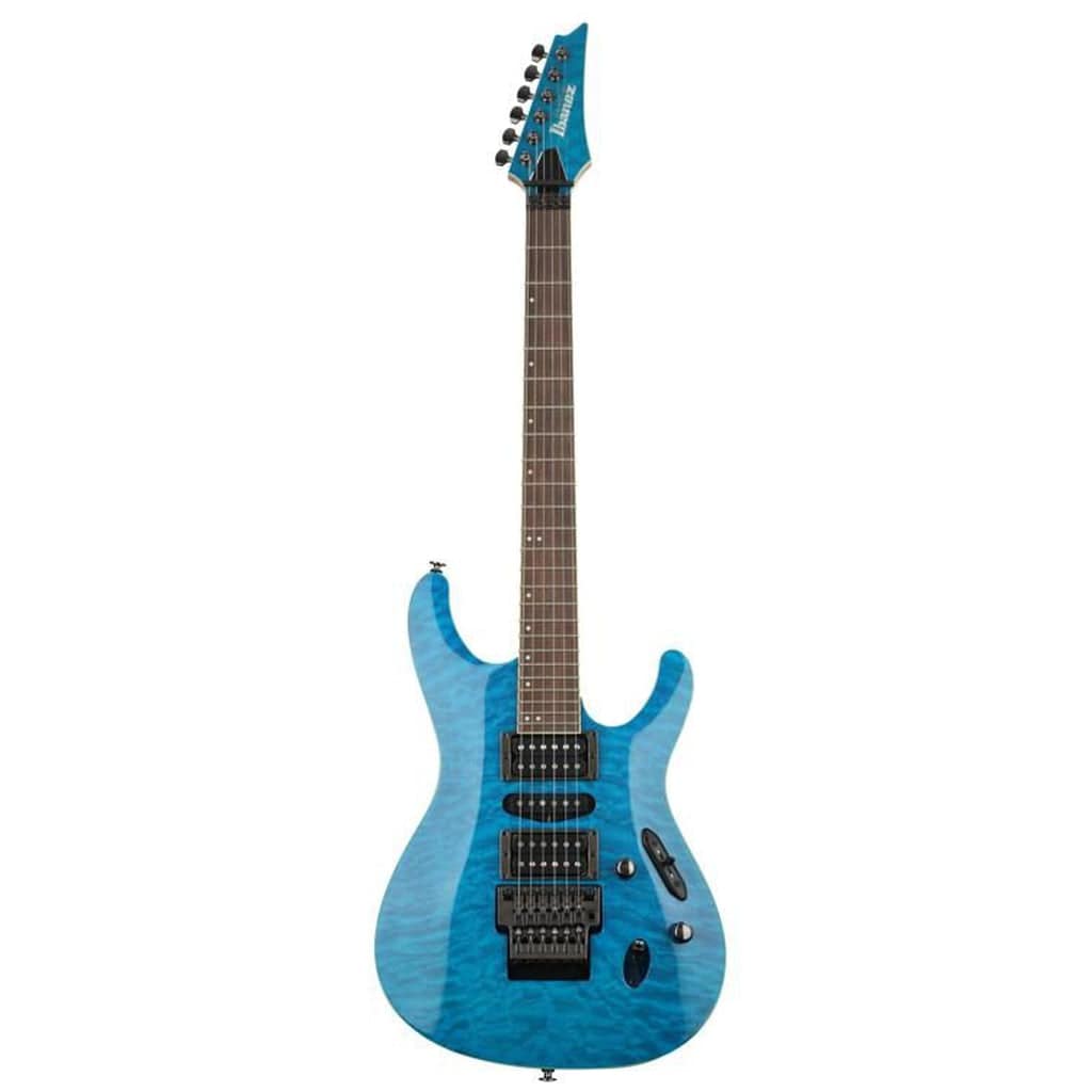 Ibanez Prestige S6570Q Electric Guitar - Natural Blue - Irvine Art And Music