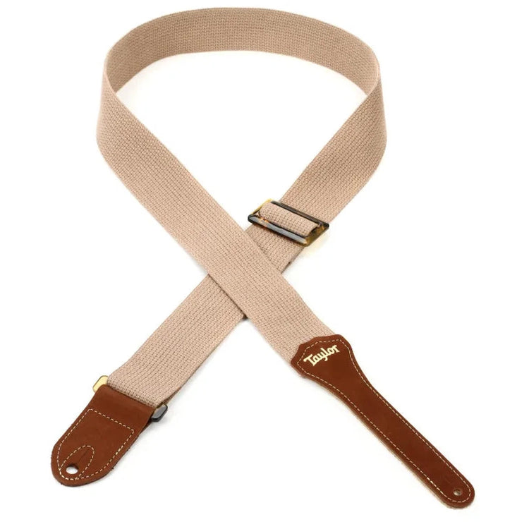 Taylor GS Mini Cotton 2" Guitar Strap (with Amber Buckle)