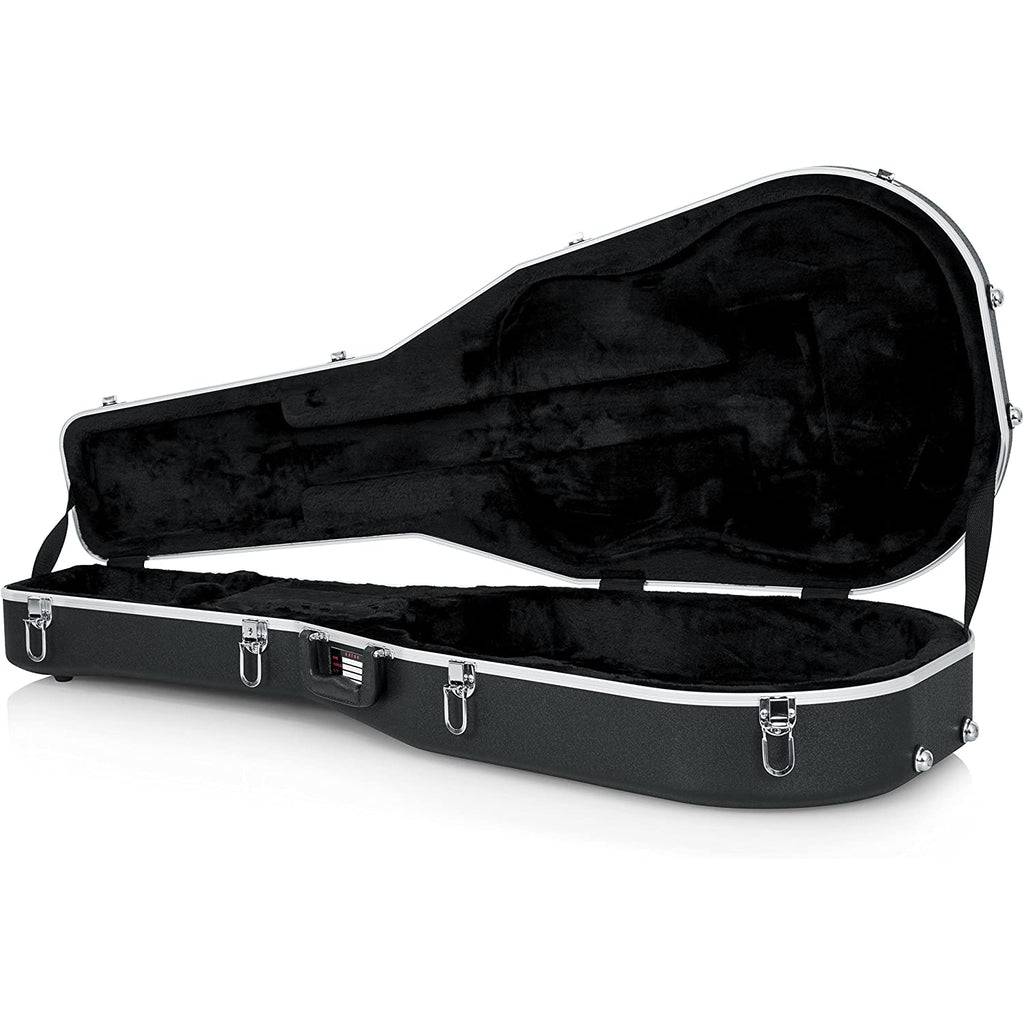 Gator Deluxe ABS Molded Acoustic Dreadnought Guitar Case - Irvine Art And Music