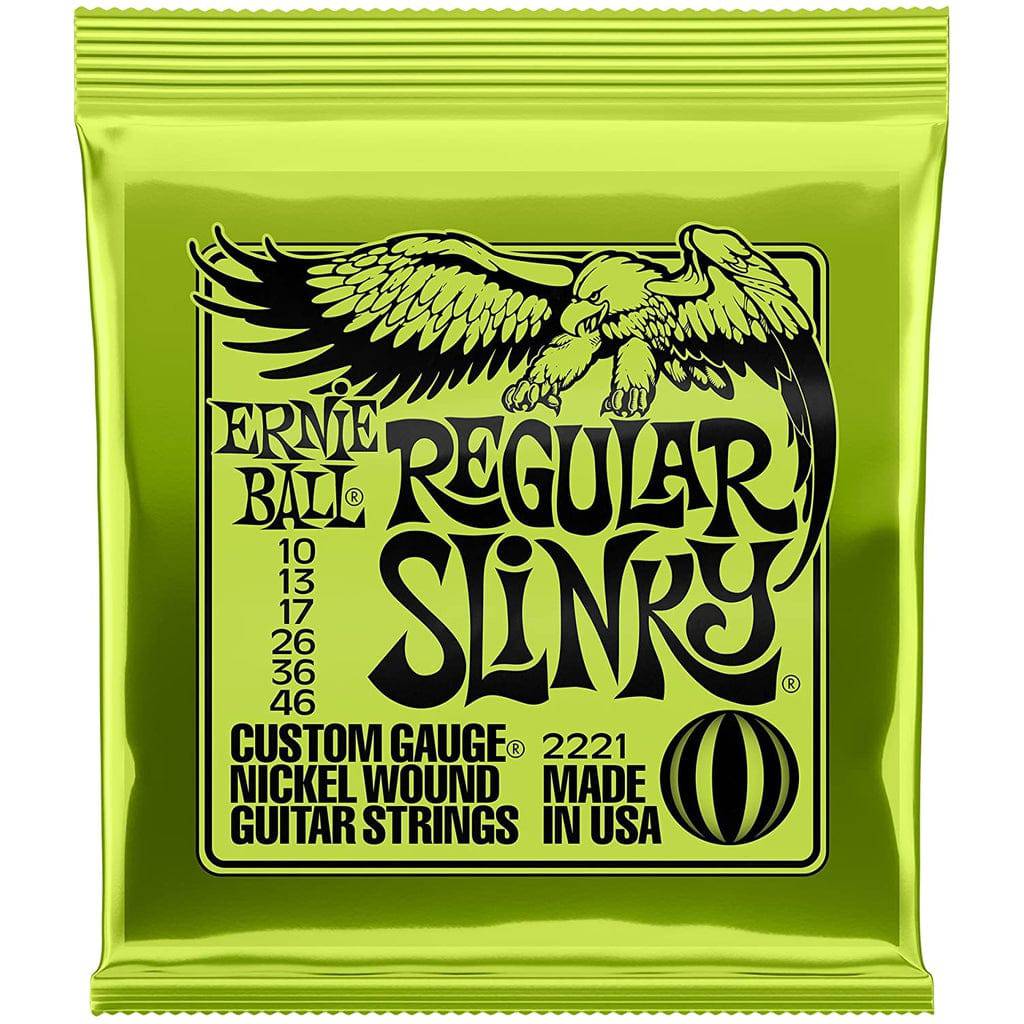 Ernie Ball Slinky Nickel Wound Electric Guitar Strings - Irvine Art And Music
