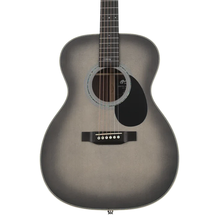 Martin OMJM John Mayer 20th Anniversary Acoustic-Electric Guitar - Platinum Gray Burst