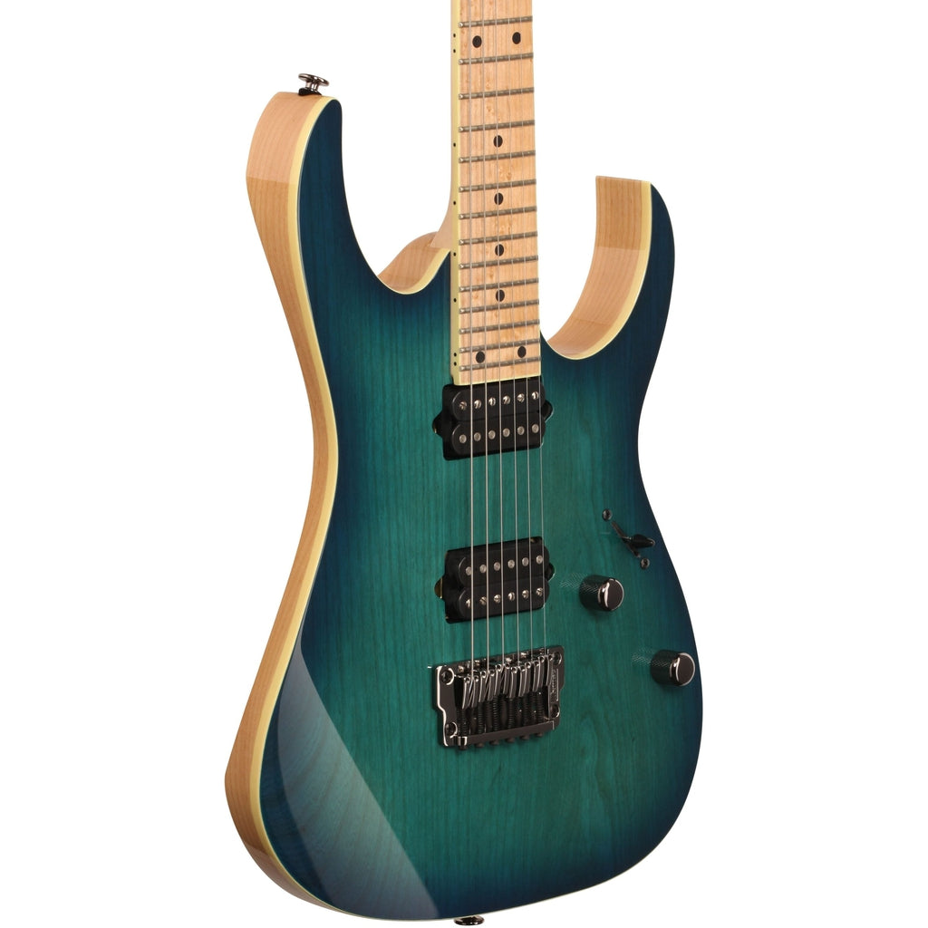 Ibanez Prestige RG652AHMFX Electric Guitar - Nebula Green Burst