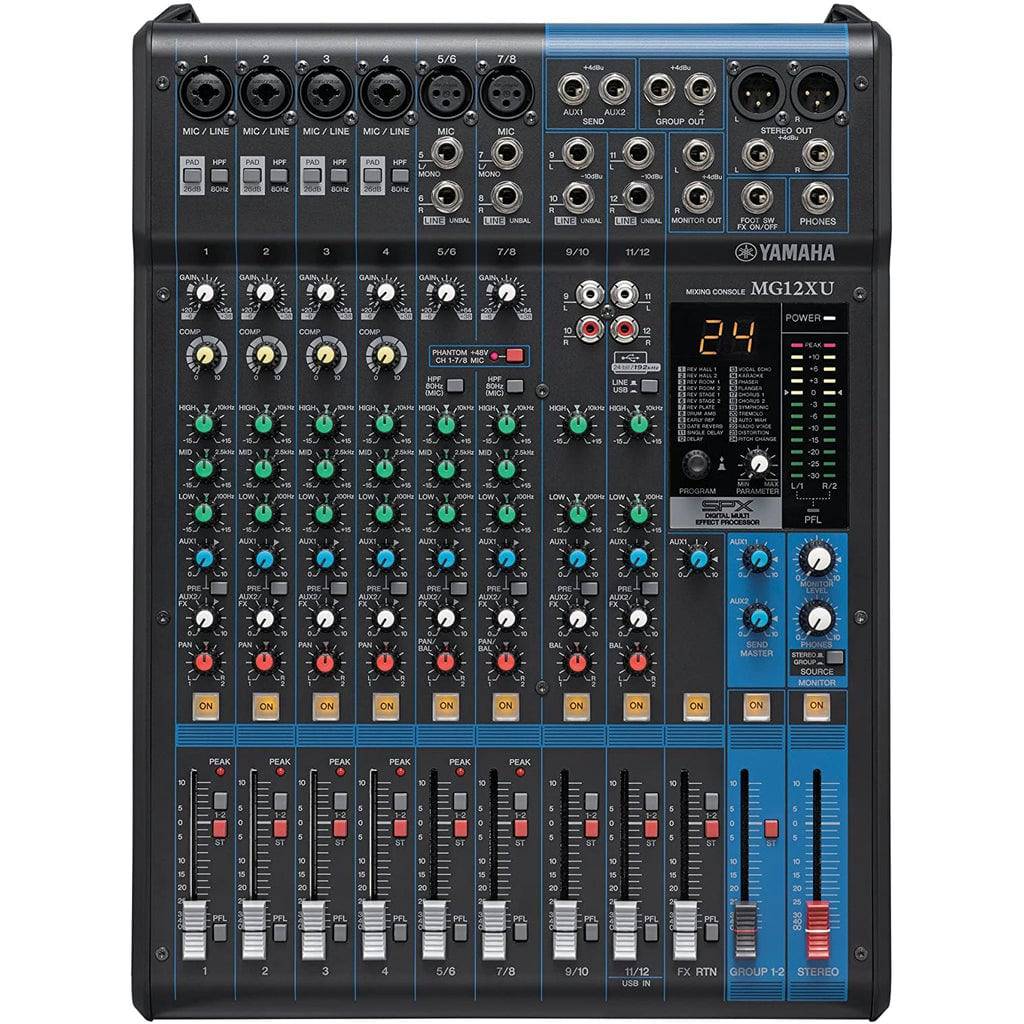 Yamaha MG12XU 12-channel Mixer with USB and Effects