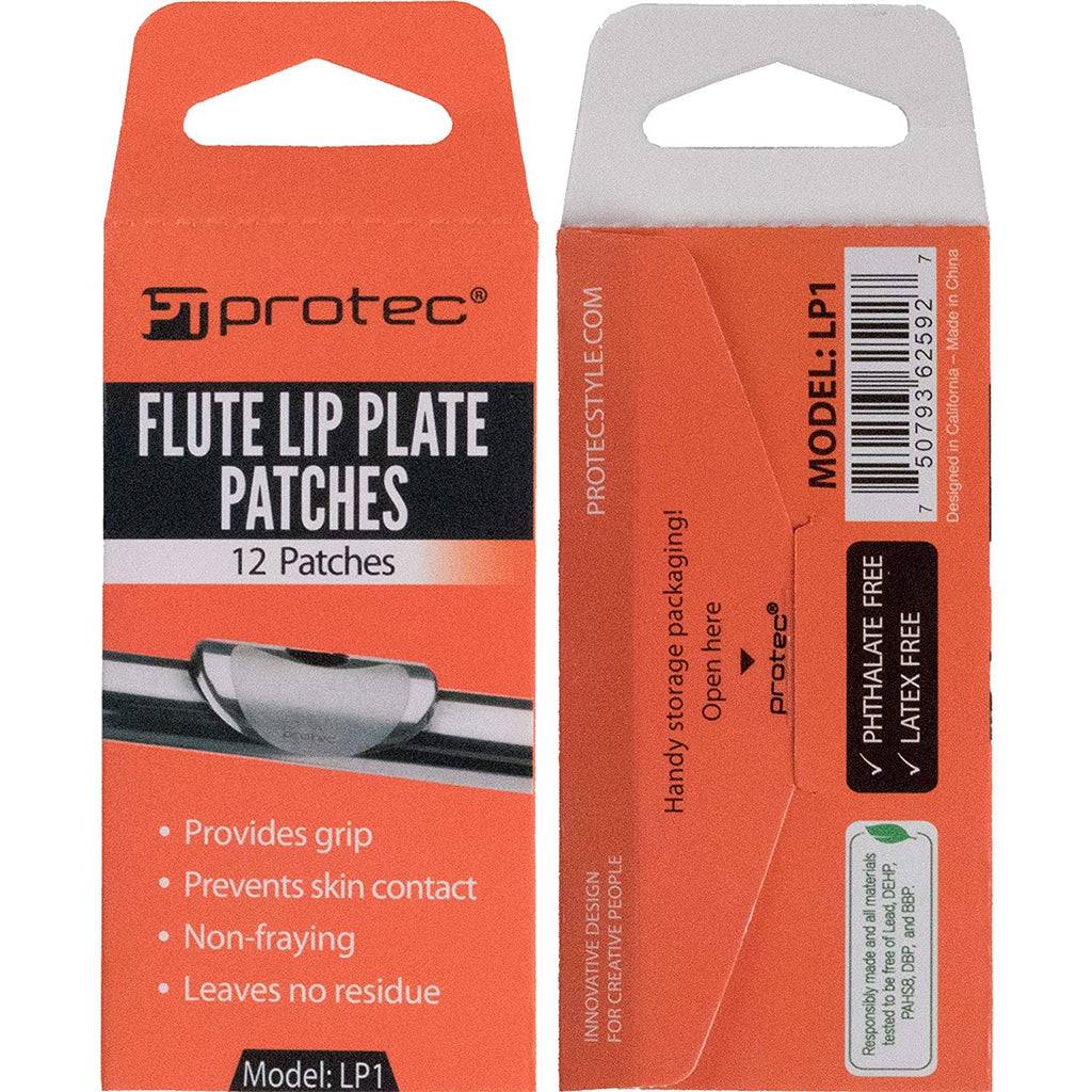 Protec LP1 Flute Lip Plate Patches - 12 Pack