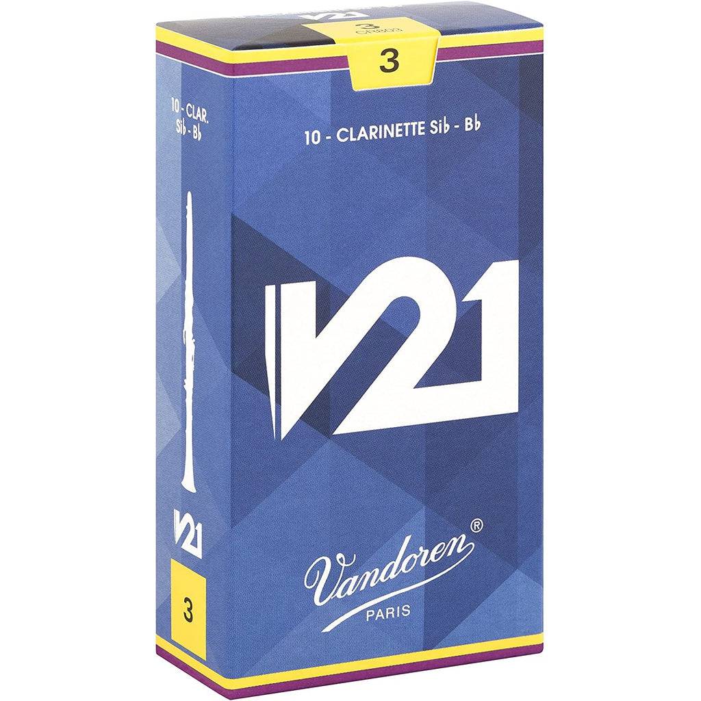 Vandoren V21 Bb Clarinet Reeds - 10 Pack - Irvine Art And Music