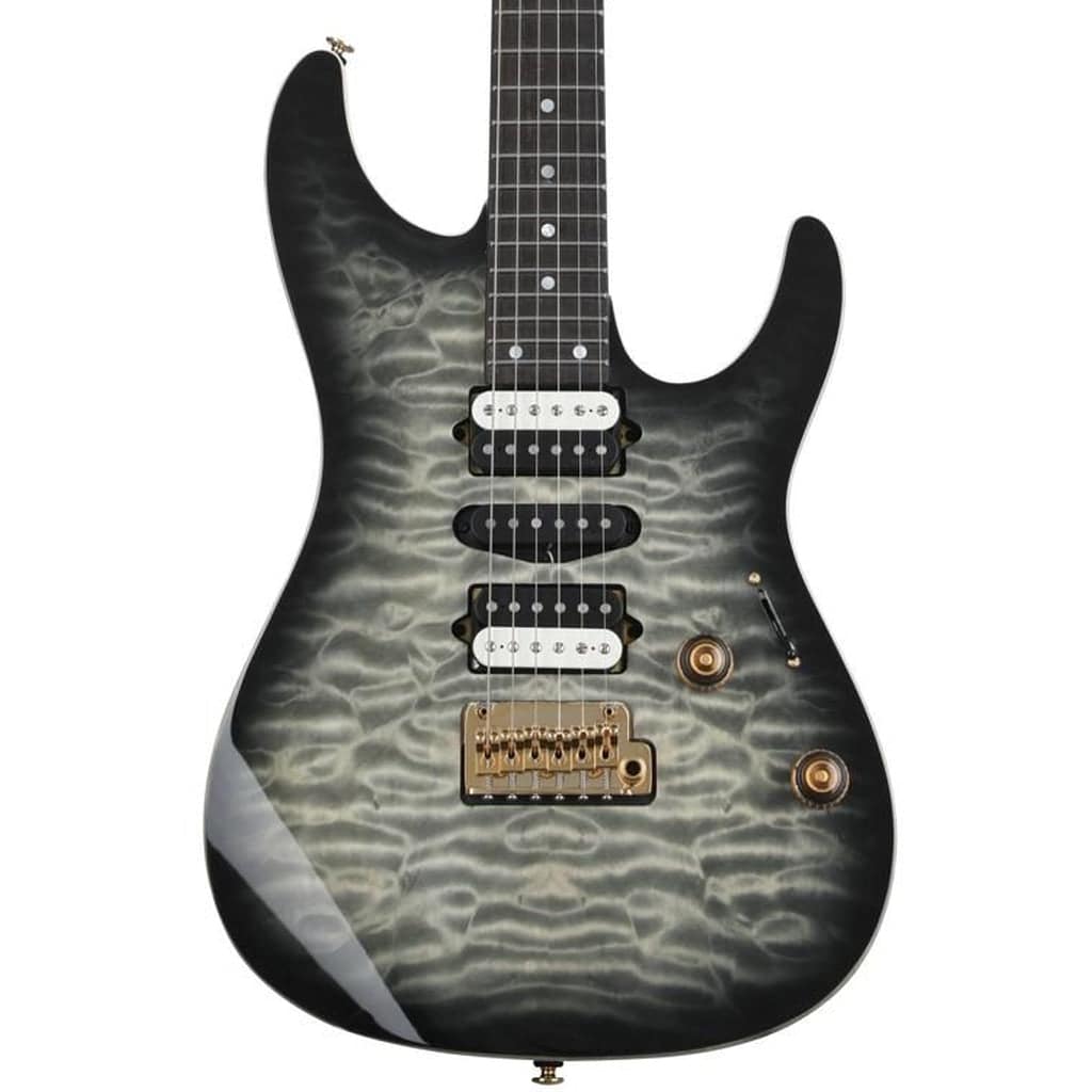 Ibanez Premium AZ47P1QM Electric Guitar - Black Ice Burst