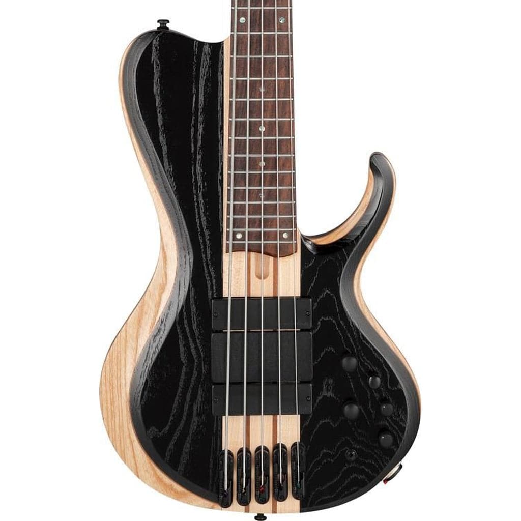 Ibanez Bass Workshop BTB865SC 5-string Bass Guitar - Weathered Black Low Gloss - Irvine Art And Music