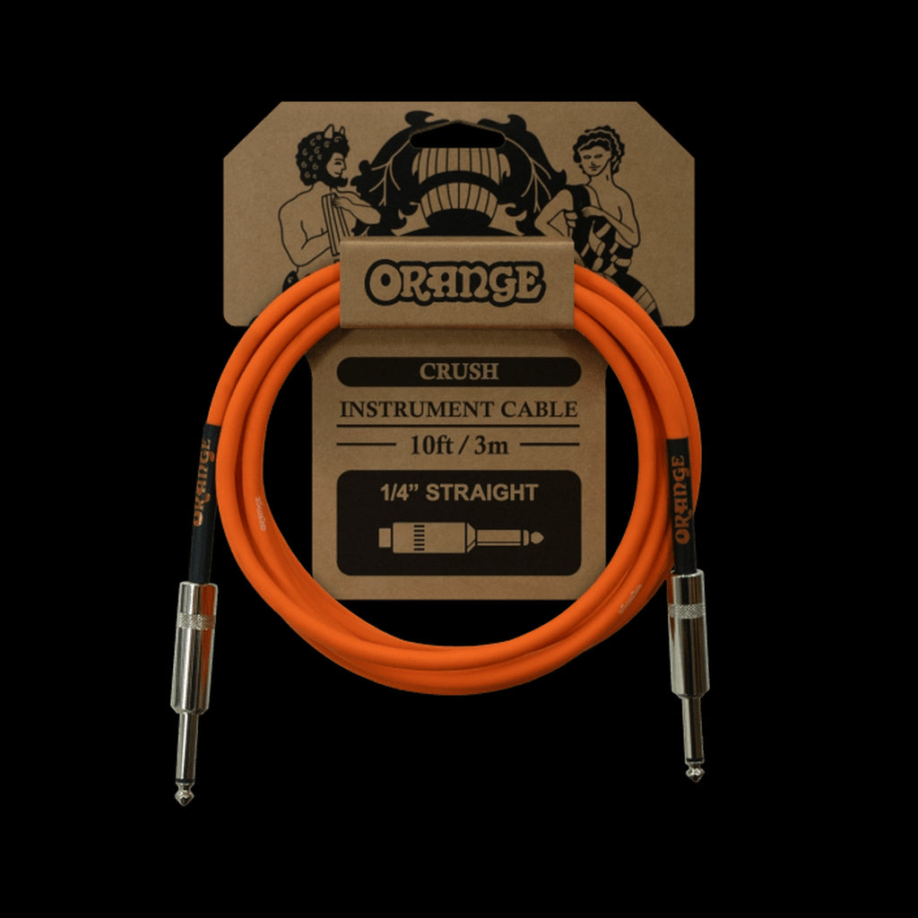 Orange Crush 1/4 Inch - 1/4 Inch Speaker Cable - 3 Foot - Irvine Art And Music