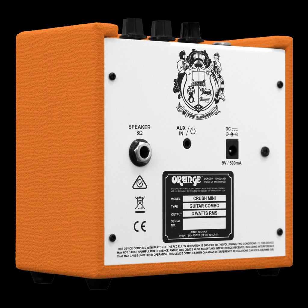 Orange Crush Mini 3-watt Micro Guitar Amp - Orange