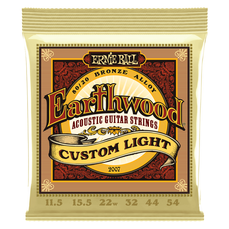 Ernie Ball Earthwood 80/20 Bronze Acoustic Guitar Strings