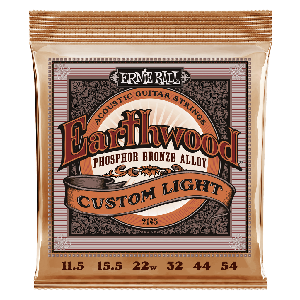 Ernie Ball Earthwood Phosophor Bronze Acoustic Guitar Strings