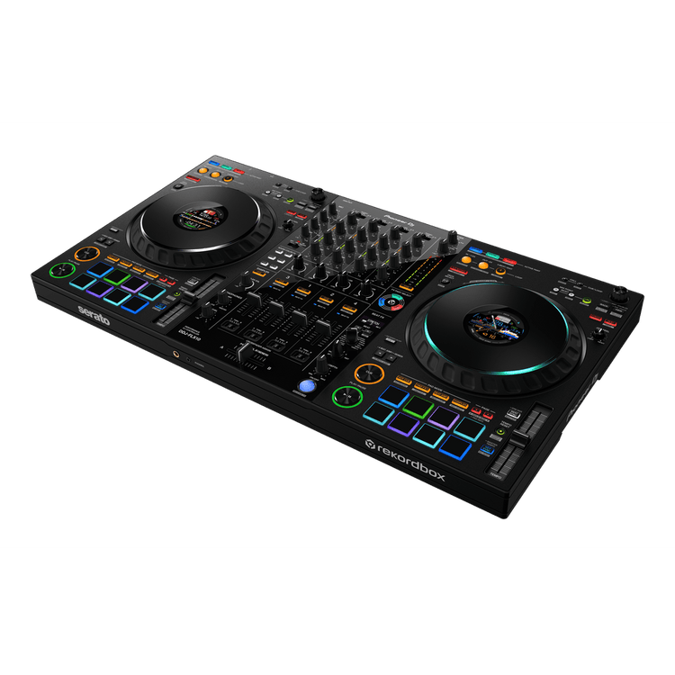 Pioneer DJ DDJ-FLX10 4-deck Rekordbox and Serato DJ Controller - Black