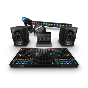 Pioneer DJ DDJ-FLX10 4-deck Rekordbox and Serato DJ Controller - Black