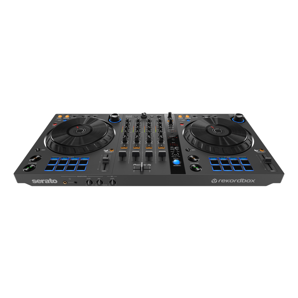 Pioneer DJ DDJ-FLX6-GT 4-deck Rekordbox and Serato DJ Controller - Graphite - Irvine Art And Music