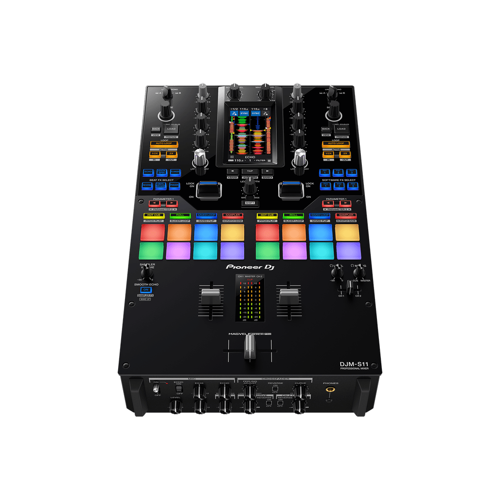 Pioneer DJ DJM-S11 2-channel DJ Mixer for Serato DJ