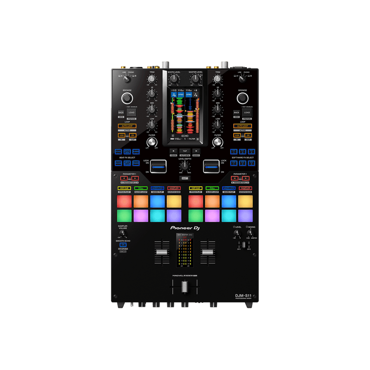 Pioneer DJ DJM-S11 2-channel DJ Mixer for Serato DJ