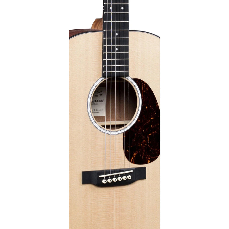 Martin D Jr-10E Acoustic-Electric Guitar - Natural Spruce