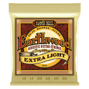 Ernie Ball Earthwood 80/20 Bronze Acoustic Guitar Strings