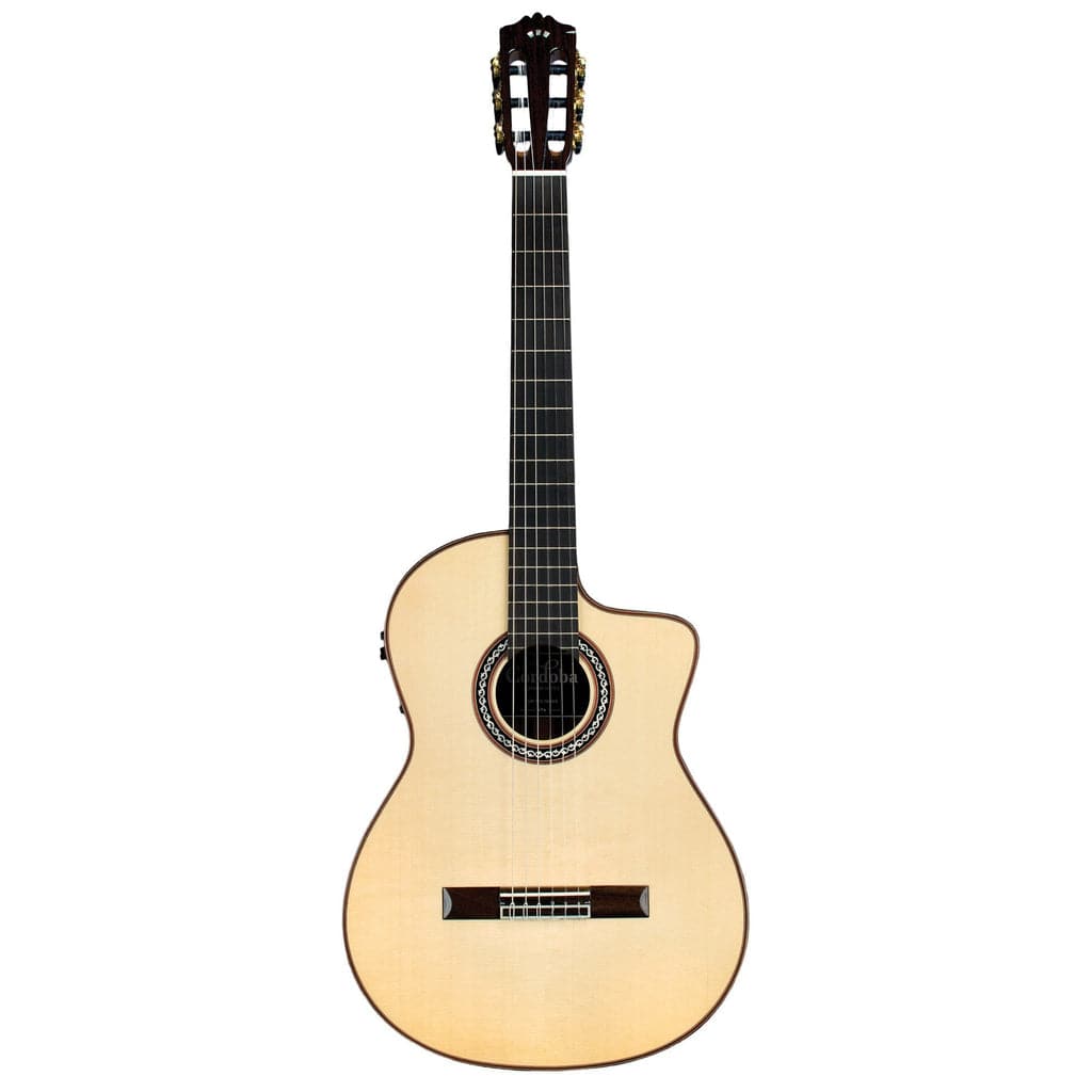Cordoba GK Pro Negra Nylon String Acoustic-Electric Classical Guitar - Spruce