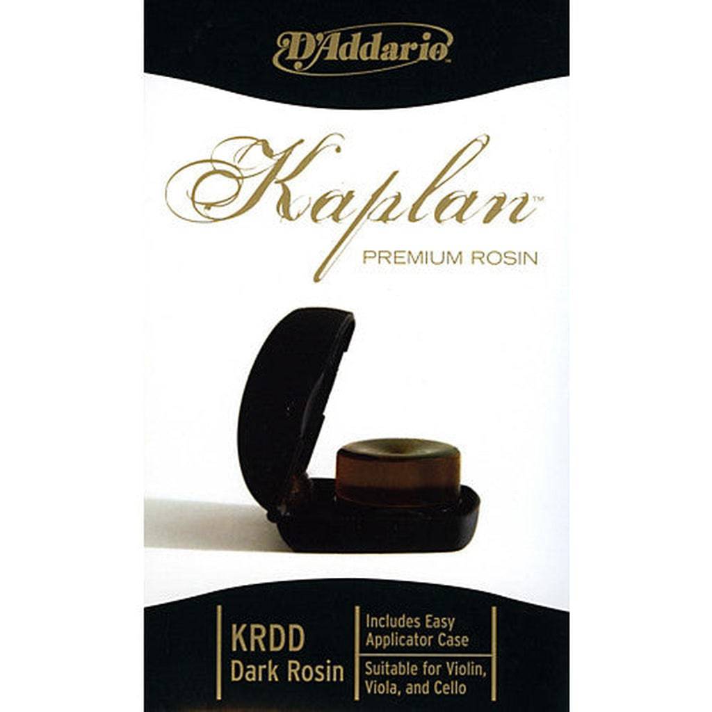 D'Addario Kaplan Premium Dark Rosin with Case