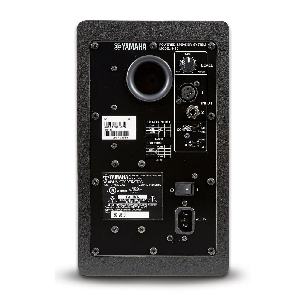 Yamaha HS5 5 inch Powered Studio Monitor - Irvine Art And Music