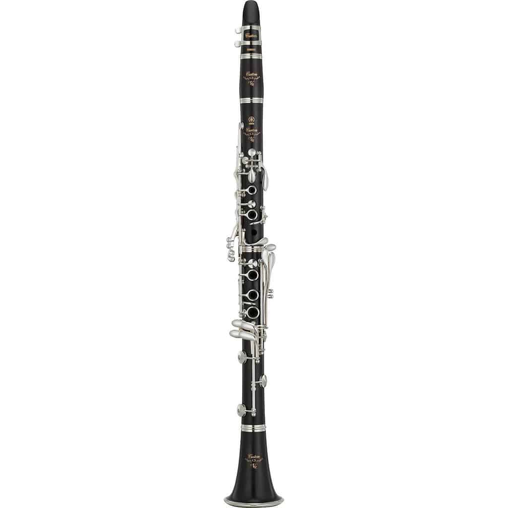 Yamaha YCL-CSVR Series Professional Bb Wood Clarinet with Silver-plated Keys