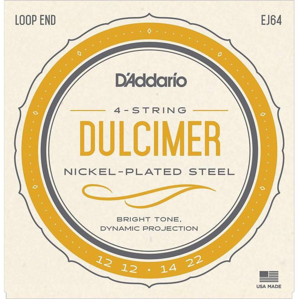 D’Addario Dulcimer EJ64 - .012-.022 Strings - Irvine Art And Music
