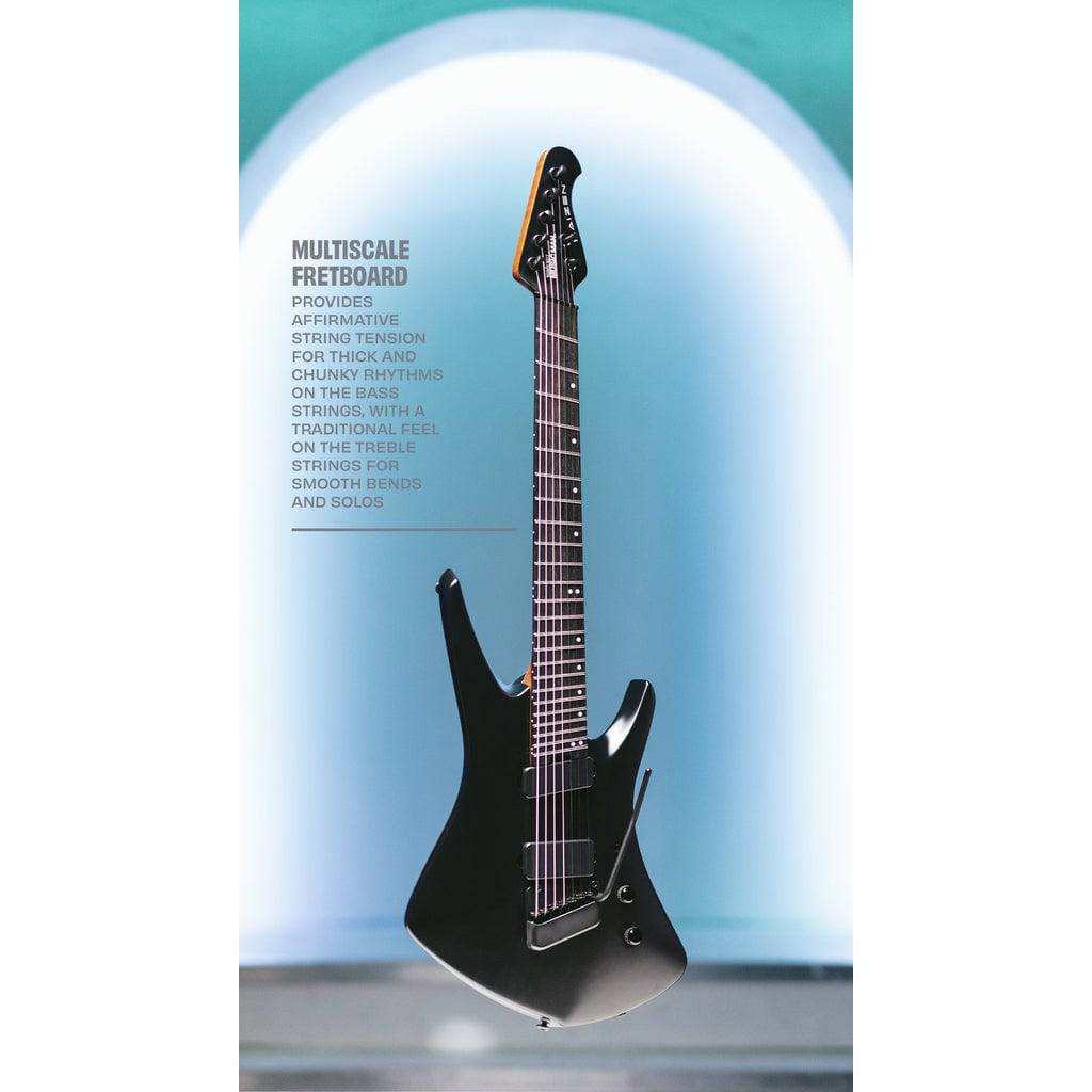 Ernie Ball Music Man Kaizen 7-string Tosin Abasi signature Electric Guitar  - Apollo Black