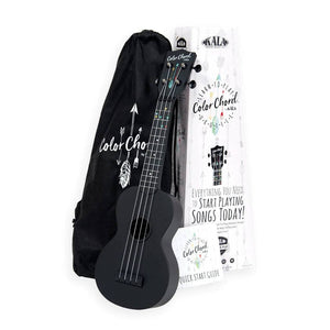 Kala Learn To Play Color Chord Soprano Ukulele Starter Kit