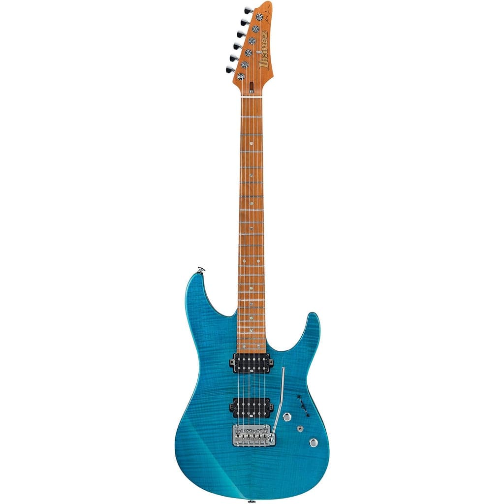 Ibanez Martin Miller Signature MM1 Electric Guitar - Transparent Aqua Blue
