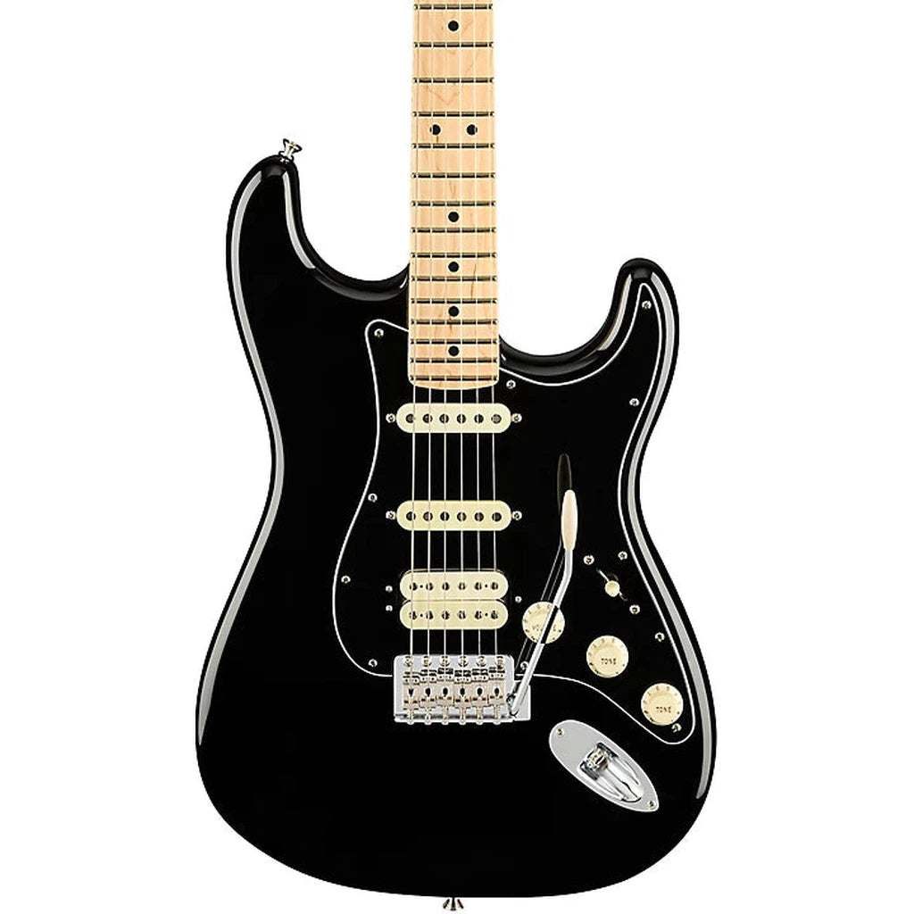 Fender American Performer Stratocaster HSS Electric Guitar - Black with Maple Fingerboard