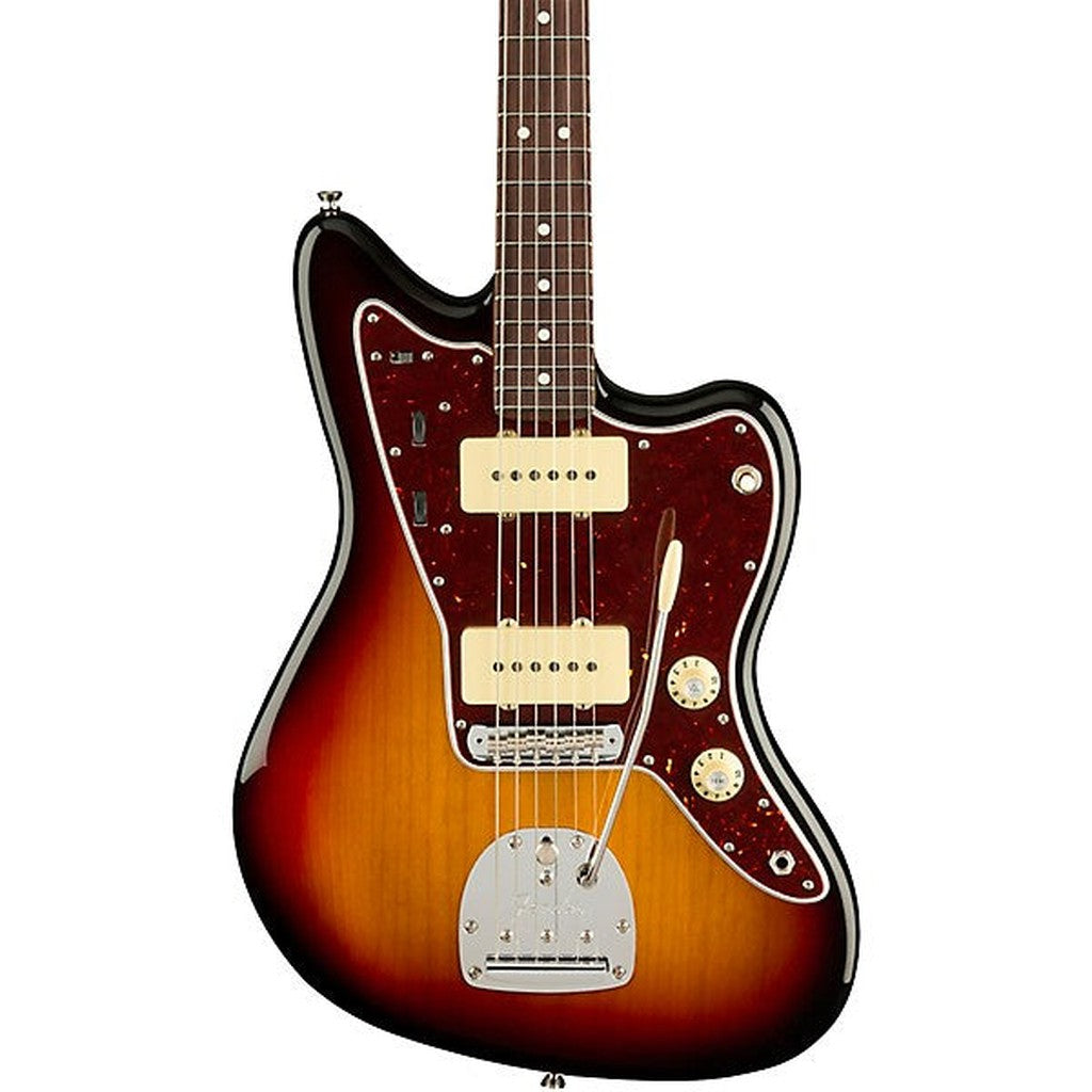 Fender American Professional II Jazzmaster Electric Guitar - 3-color Sunburst with Rosewood Fingerboard