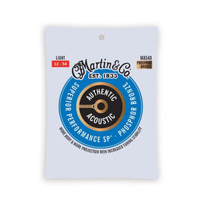 Martin Authentic Acoustic Superior Performance Phosphor Bronze Guitar Strings