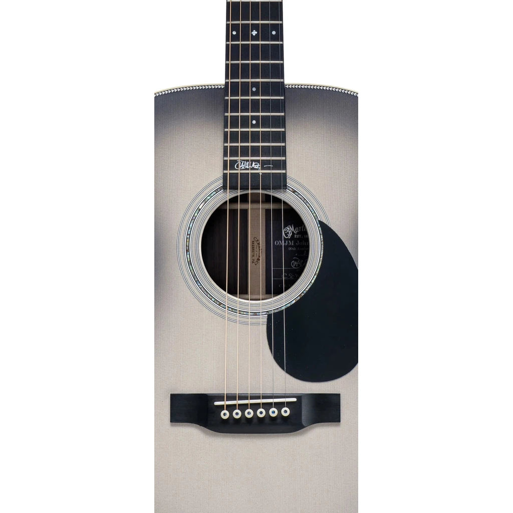 Martin OMJM John Mayer 20th Anniversary Acoustic-Electric Guitar - Platinum Gray Burst