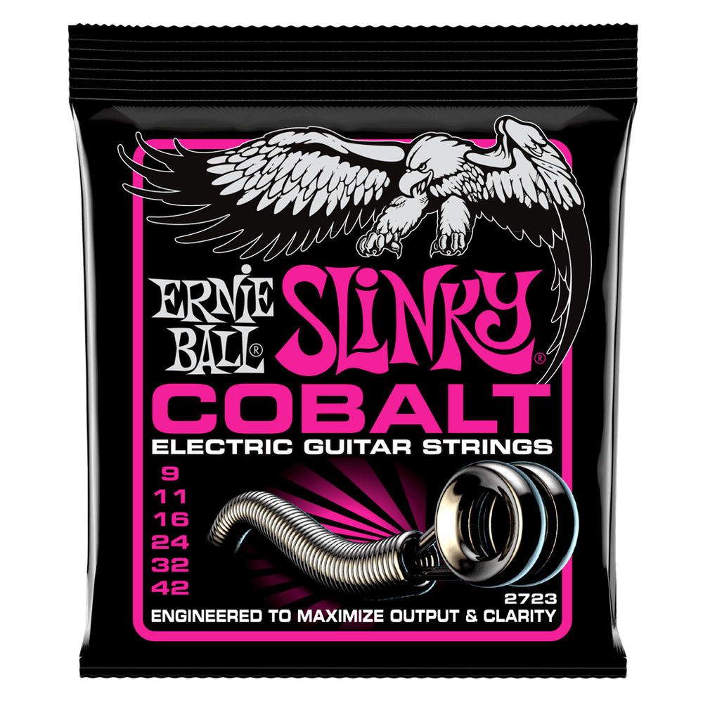 Ernie Ball Slinky Cobalt Electric Guitar Strings - Irvine Art And Music