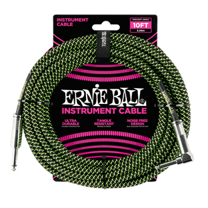 Ernie Ball Braided 10ft Instrument Cable