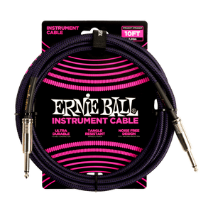 Ernie Ball Braided 10ft Instrument Cable