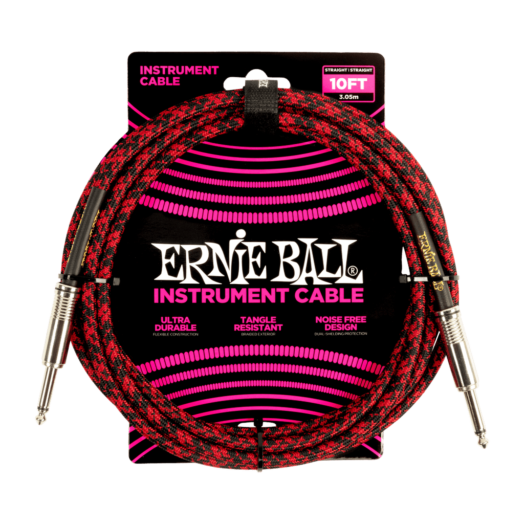 Ernie Ball Braided 10ft Instrument Cable