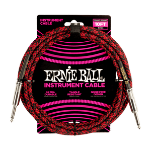 Ernie Ball Braided 10ft Instrument Cable