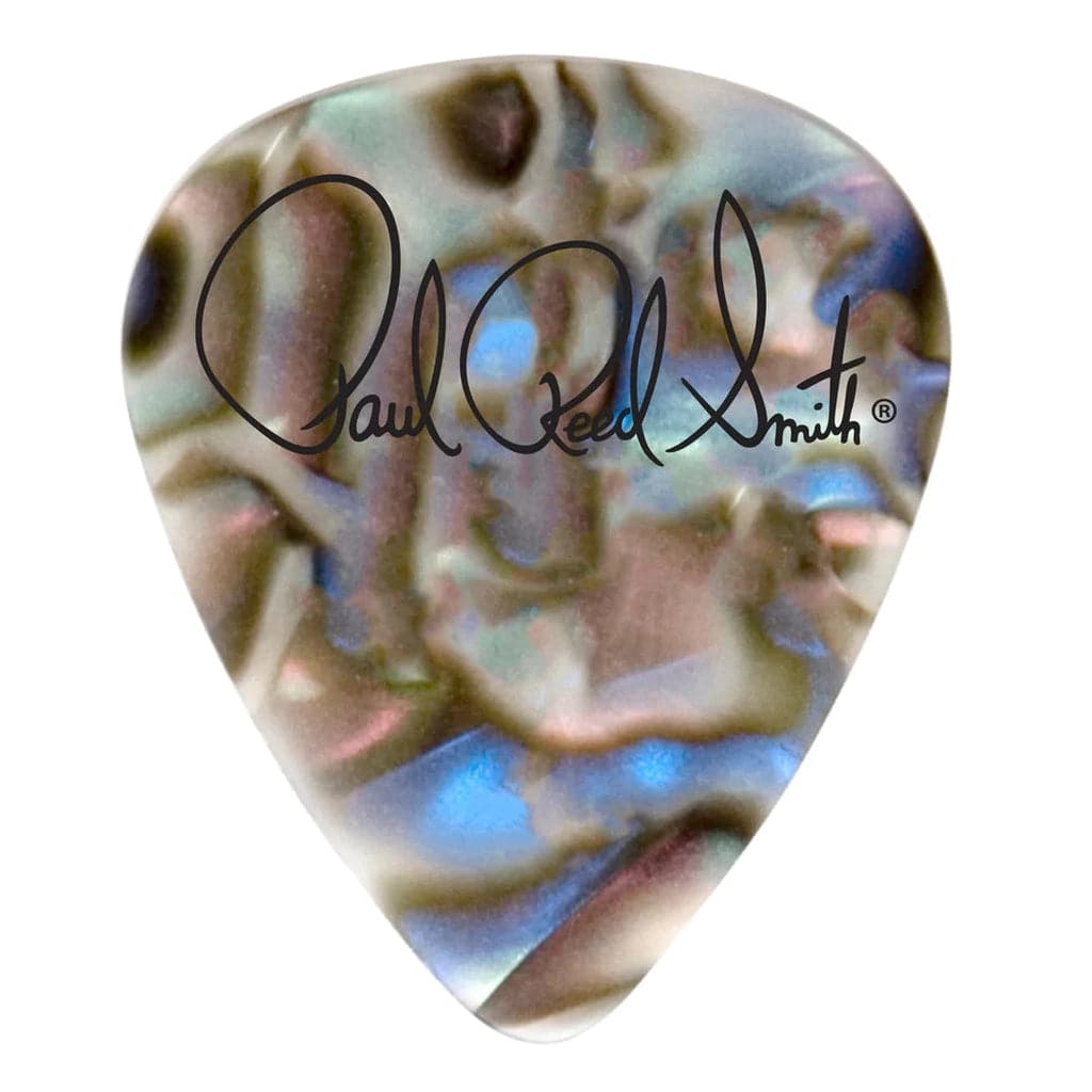 PRS Abalone Shell Signature Logo 12 Pack Guitar Picks - Irvine Art And Music